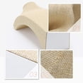 thumbnail image 5 of 3 Pieces Necklace Display Bust Jewelry Display Stand Holder, Beige Linen, 4.53x7.87 & 5.71x9.84 & 6.89x11.42 inch, 5 of 9