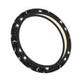 thumbnail image 2 of Easygdp Crescent and Stars Elastic Steering Wheel Cover, Auto Accessories, Fit Suvs, Vans,Cars, Trucks -15 inch, 2 of 8