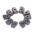 thumbnail image 4 of Cortador de inserción BuyWeekMX 10 piezas Herramienta de corte de torneado de Carburo de inserción giratoria, 4 of 9