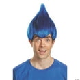 thumbnail image 2 of Dark Blue Adult Wacky Wig Halloween Costume Accessory, 2 of 7