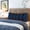 Blue, variant on Headboard Pink Reading Pillows for Sitting Up in Bed Adult Backrest, XXL Tufted Wedge Pillow Daybed Couch Support Cushion Queen Size