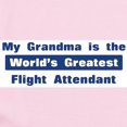 thumbnail image 2 of CafePress - Grandma Is Greatest Flight At Infant Bodysuit - Baby Light Bodysuit, Size Newborn - 24 Months, 2 of 4