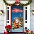 thumbnail image 1 of Wmhnj Tapiz navideño para puerta, ideal para decorar fiestas navideñas., 1 of 8
