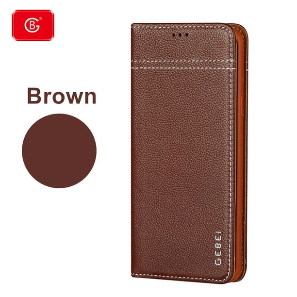 Funda de cuero genuino de lujo para Samsung Galaxy Note 8, 9, 10 S, 23, 22, 20 Plus, a prueba de golpes, 360 Fundas protectoras con tapa trasera Fivean unisex