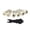 white inlaid small s, variant on Elegant Bone Guitar Bridge Pins Set Bone Bridge Pins String Instrument Accessories Bone Texture Suitable for Guitar