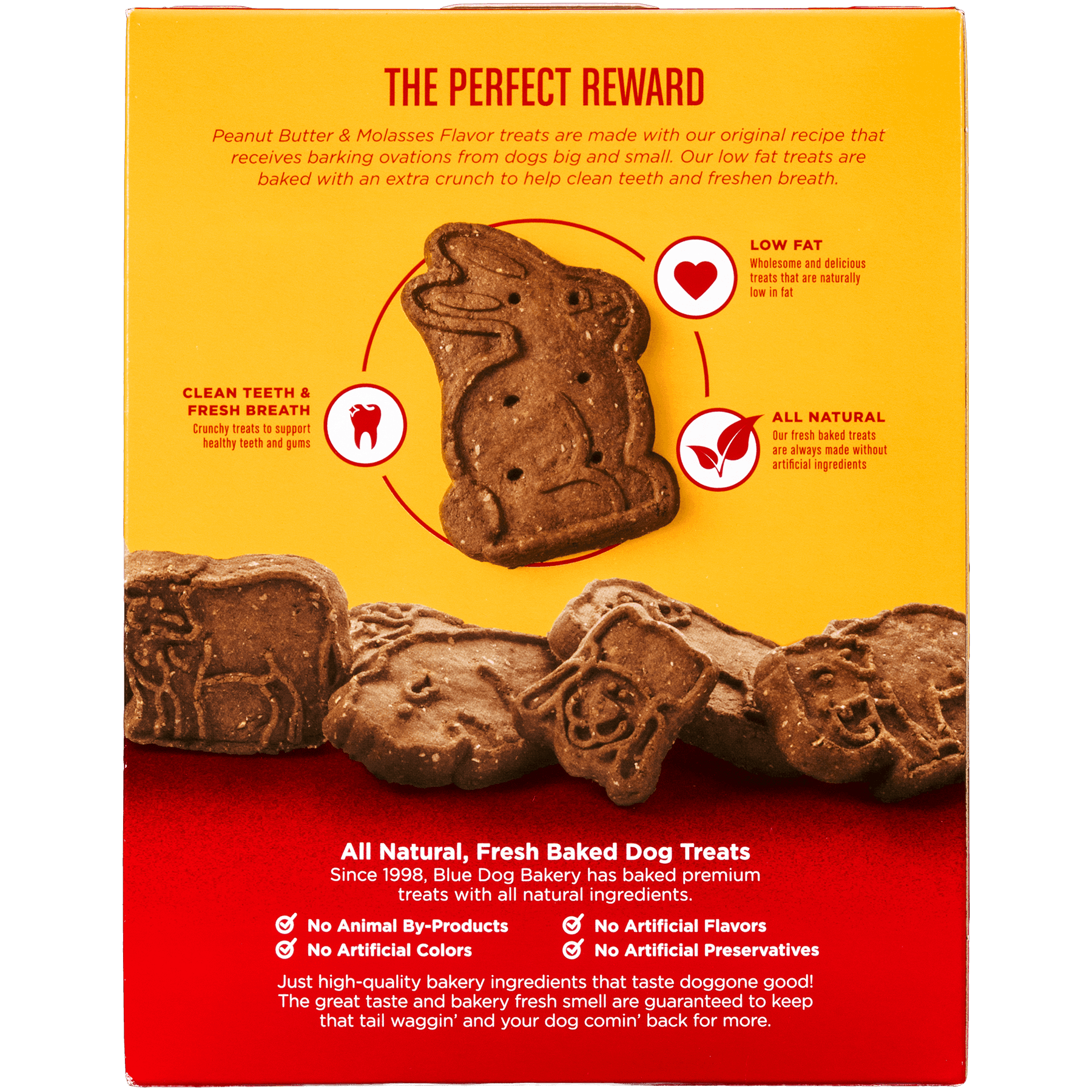 blue dog bakery peanut butter and molasses