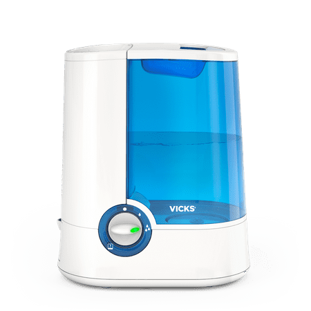 Vicks Warm Moisture Humidifier  400 sq ft  Blue  V750