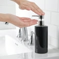 thumbnail image 5 of Mainstays Basic Ceramic Lotion Pump Rich Black, 5 of 7