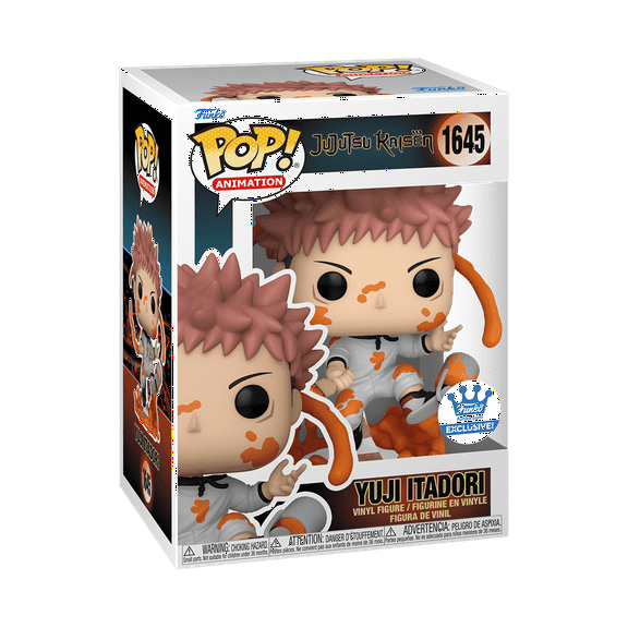 Yuji Itadori with Paint Can Funko Pop! With Protector