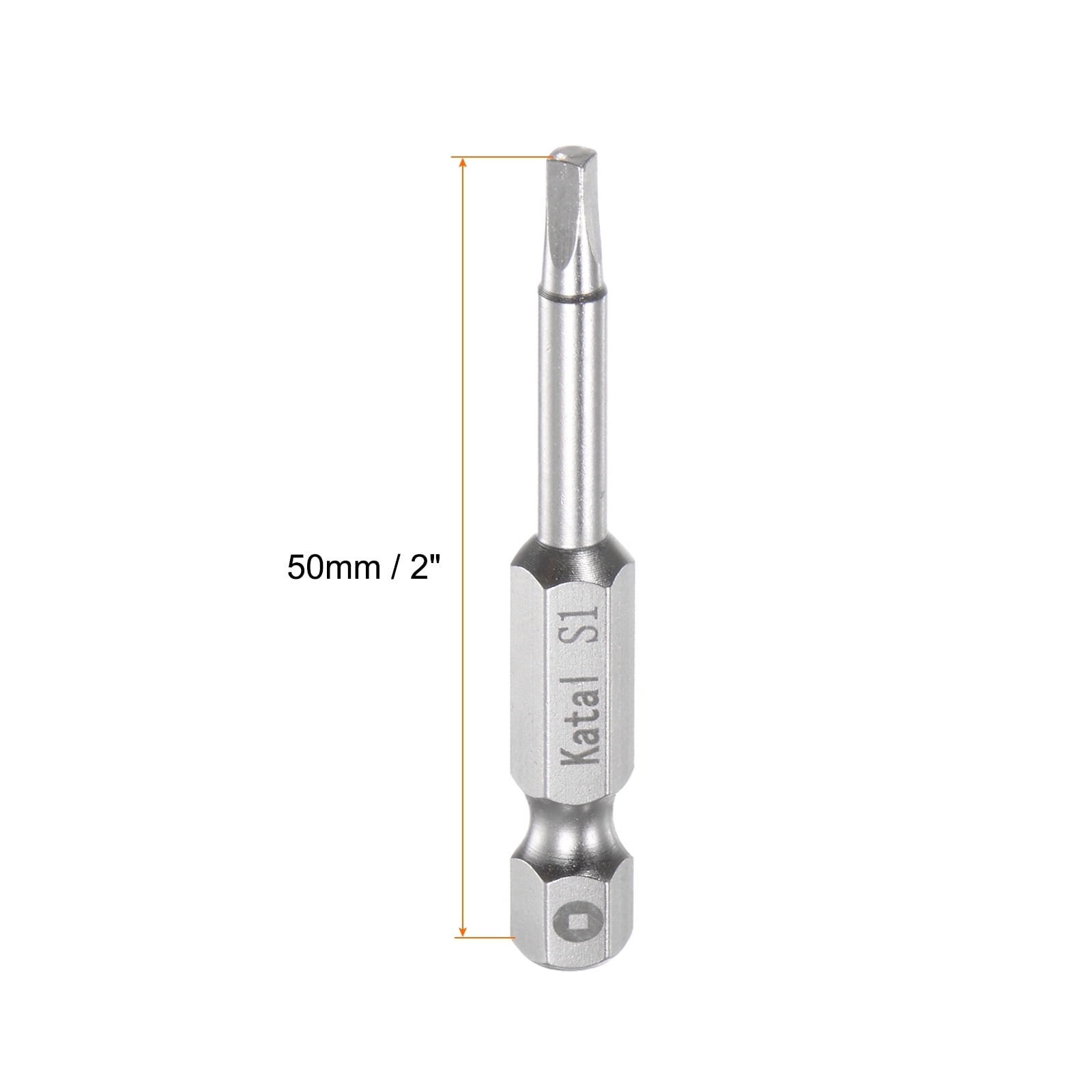 Uxcell S1 Magnetic Square Screwdriver Bit 1/4