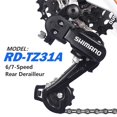 thumbnail image 2 of Relés de cambio trasero RD-TZ31A de aluminio de 6/7 velocidades, 2 of 7