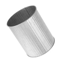 AURARMLET Rustic Vintage Galvanized Metal Flower Bucket Pots for Gardening Balcony Decor and Events