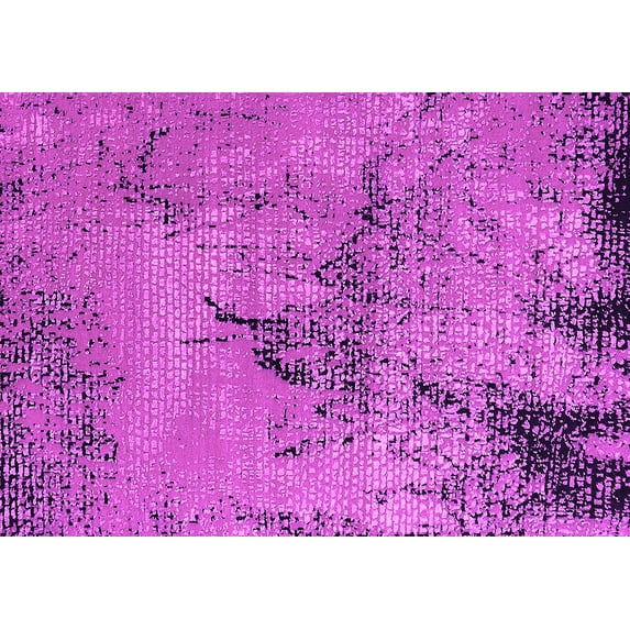 Ahgly Company Indoor Rectangle Oriental Pink Industrial Area Rugs, 2' x 3'