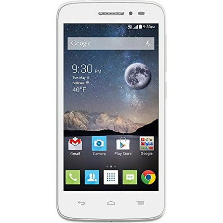 UPC 610214640116 product image for Alcatel 5042T Astro White Pop Prepaid Smartphone T-Mobile | upcitemdb.com