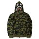 thumbnail image 3 of [En Stock] Nueva Chamarra BAPE Camuflaje Tiburón Con Capucha Casual Hombres Mujeres Cremallera Suéterpangjing, 3 of 4
