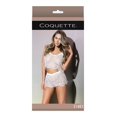 thumbnail image 4 of Coquette - 21401 - Cami Top and Booty Shorts - WHITE, 4 of 4