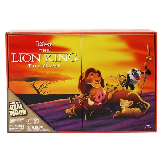 Retro '90s Disney Lion King Board Game - Deluxe Wooden Edition