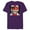 Purple, variant on Disney and Pixar’s Toy Story 4 Duke Caboom Whoa Quote Funny - Short Sleeve Blended T-Shirt for Adults - Customized-Dark Heather