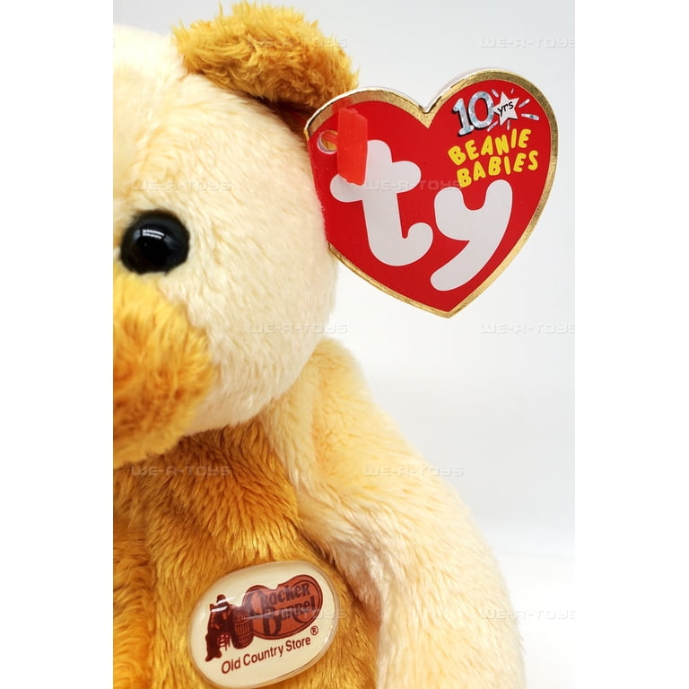 Ty Beanie Babies Cornbread the Bear - Cracker Barrel Exclusive