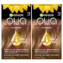 Garnier Olia Ammonia-Free Brilliant Color Oil-Rich Permanent Hair Color, 7.0