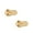 C, variant on Gold Plated Earring Stabilizers, NonSlip for Droopy Ears, Thickened Metal Lifters, All-Day Comfort
