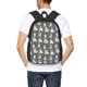 thumbnail image 4 of Disketp Cartoon Bulldog 1 Mochila Minimalista de Gran Capacidad, Mochila de Viaje para Escuela, Trabajo o Uso Diario, 4 of 6