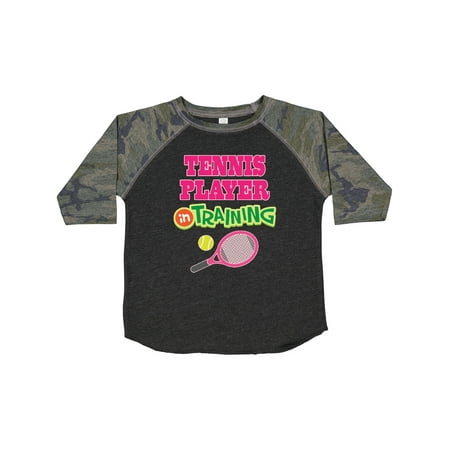 

Inktastic Future Tennis Player in Training Gift Toddler Toddler Girl T-Shirt
