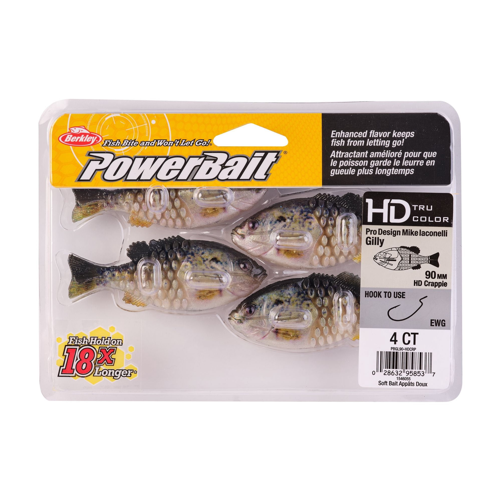 Berkley PowerBait® Gilly Soft Bait - HD Bluegill - Walmart.com