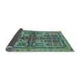 thumbnail image 2 of Ahgly Company Indoor Rectangle Abstract Light Blue Modern Area Rugs, 8' x 12', 2 of 4