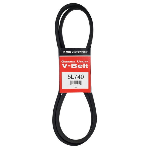 V BELT 5/8" X 74" (Pack of 1)