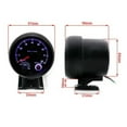 thumbnail image 4 of LEORX Tachometer for Car Black Dial with Built-in Alarm and White Light, 4 of 6