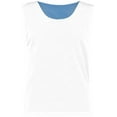 thumbnail image 5 of ASI 9717.293.2XL Adult Mesh Reversible Pinnie Top, Columbia Blue & White - 2XL, 5 of 6