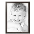 thumbnail image 2 of ArtToFrames 18" x 24" Dark Mahogany Silver Picture Frame, 18x24 inch Multi Wood Poster Frame (WOM-5024), 5 Pack, 2 of 4