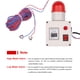 thumbnail image 4 of Alarma de nivel de agua Irfora Indicador de nivel de agua Alarma Sensor de alarma de nivel de agua Alarma indicadora de línea de flotación Sensor de nivel de agua bajo o alto Alarma con interruptor de Irfora Alarma de nivel de agua, 4 of 7