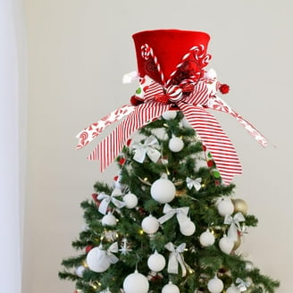 Disney Retro Mickey and Minnie Mouse Ornate Xmas Tree Topper Decor