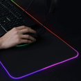 thumbnail image 3 of Game Mouse Pad Mat RGB Luminous Large Size Electronic Sports Thicken Table Top Mouse Pad for PC, Laptop, Desk, 3 of 8