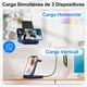 thumbnail image 4 of Cargador Inalámbrico Lostrain Blanco 3 en 1 Multi-Protección para iPhone Huawei Xiaomi y AirPods, 4 of 7