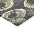 thumbnail image 3 of Addison Rugs Chantille Indoor/Outdoor Transitional Geometric Charcoal Machine Washable Runner Rug, 2'3" x 7'6", 3 of 8