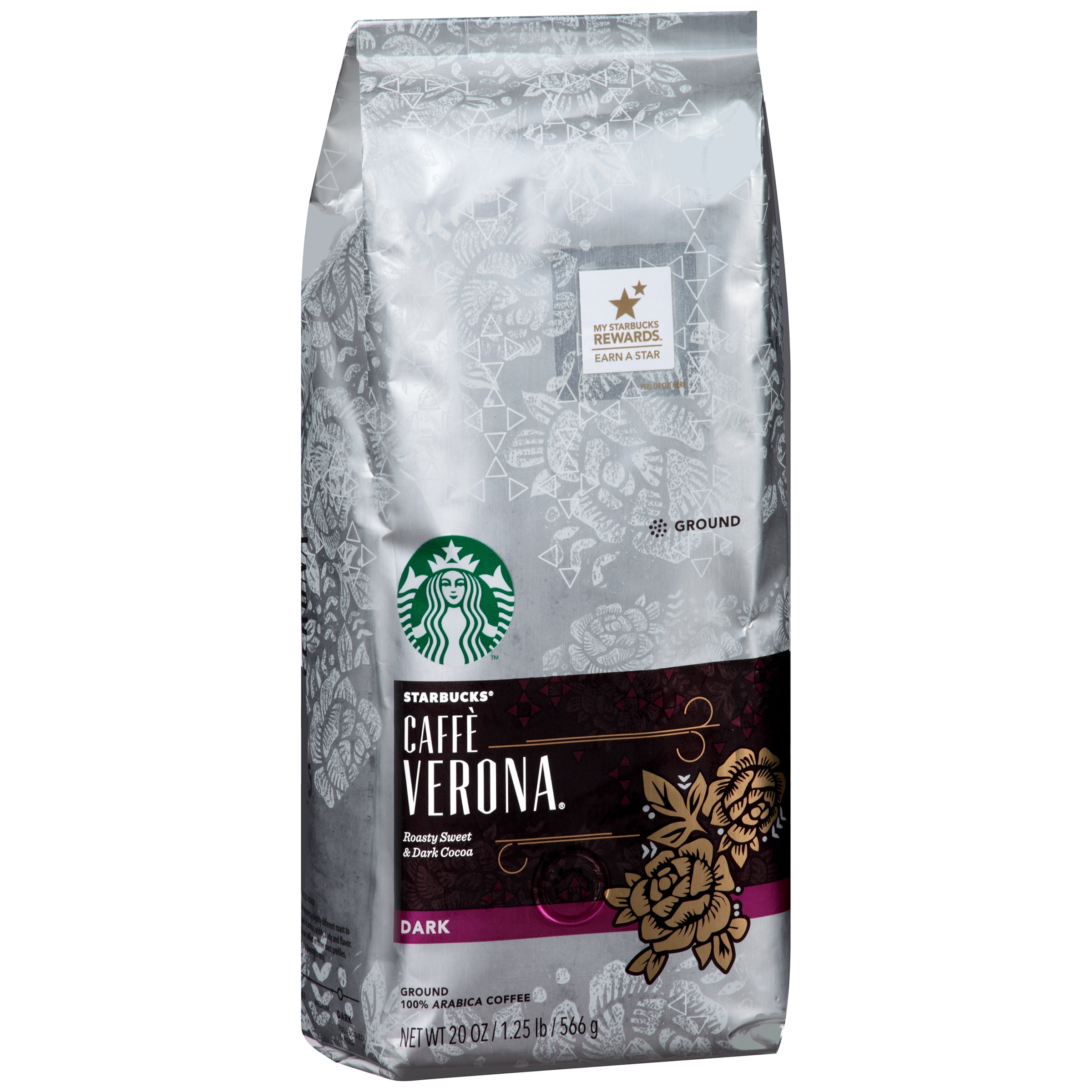 Starbucks Dark Caffe Verona Ground Coffee, 20 oz by STARBUCKS COFFEE COMPANY