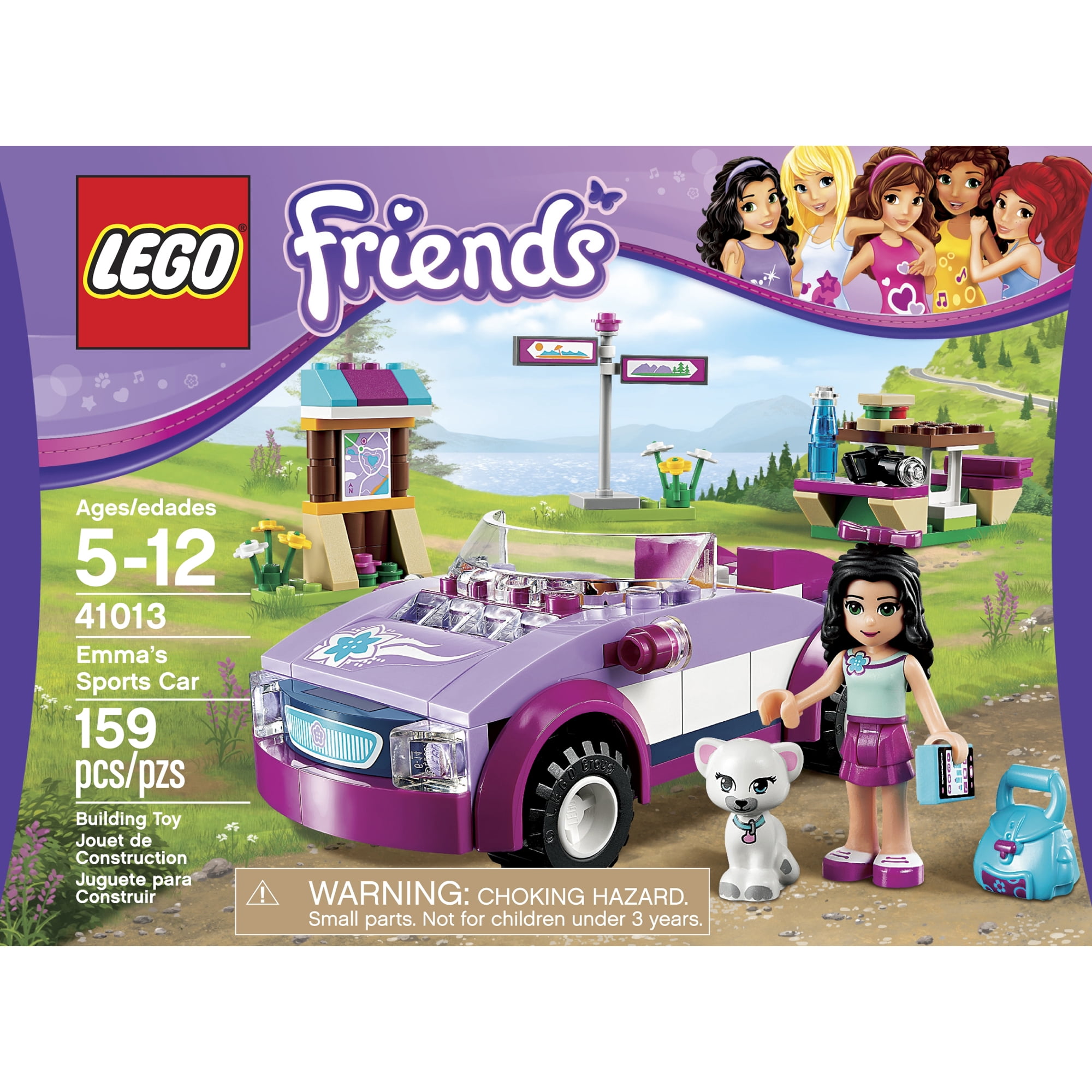 lego friends emma's sports car