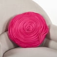 thumbnail image 7 of Saro Lifestyle Rose Charm Poly Filled Throw Pillow, 7 of 7