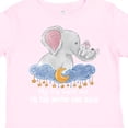 thumbnail image 4 of Inktastic My Tia Loves Me to the Moon and Back Elephant Family Boys or Girls Toddler T-Shirt, 4 of 5