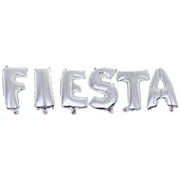 Siliaire Silver Aluminum Foil Balloon Set for Party Decoration Mexico Wreath 1 Set Silver