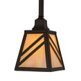 thumbnail image 4 of Meyda Tiffany 177095 Diagon 3 Light 7" Wide Multi Light Pendant - Bronze, 4 of 7