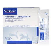 Angle View: Omegaderm for Cats & Small Dogs [4 mL] (28 count)
