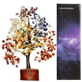 thumbnail image 2 of Xloro Room Decor Crystal Tree Seven Color Tree Decor Plant for Home Healing Crystals And Stones Feng Shui Decor Positive Energy Money Tree Meditation Accessories, 2 of 8