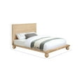 thumbnail image 3 of Meridian Furniture Kent Natural King Bed, 3 of 8