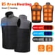 thumbnail image 4 of Chaleco autocalentable de 21 áreas, chaqueta térmica para hombre y mujer, chaqueta térmica con USB, ropa cálida para pescar en invierno, 4 of 5