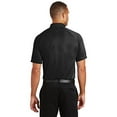 thumbnail image 2 of Port Authority Crossover Raglan Polo-L (Black), 2 of 3