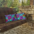 thumbnail image 4 of Outdoor Pillows In Flowers Pattern, 4 of 4